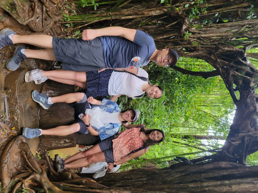 Oahu: Waikiki E-Bike Ride and Manoa Falls Hike - Cold water, photos, and the ride back