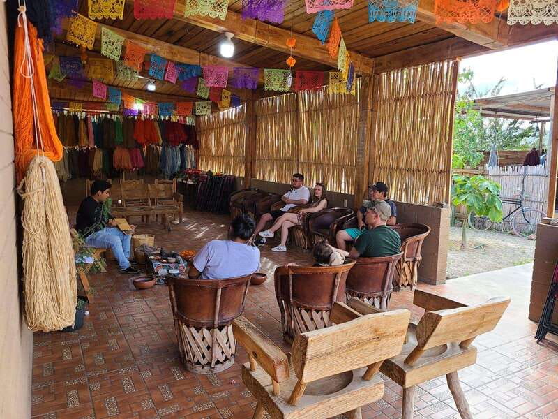 Oaxaca: Early Arrival at Hierve el Agua + Pickup + Admission - Teotitlán del Valle and its woven traditions