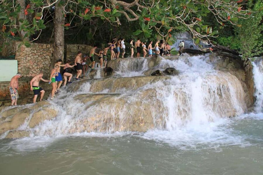 Ocho Rios: Dunn’s River Falls & Reggae Hill Tour - Dunn’s River Falls, the reason to book