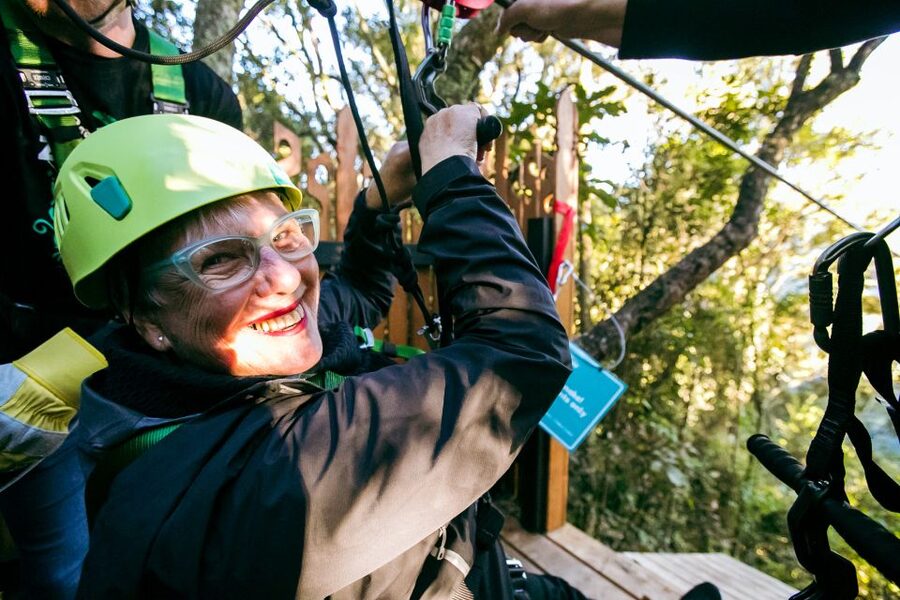Okere Falls: Zipline over Waterfalls Experience - What the two-hour route feels like