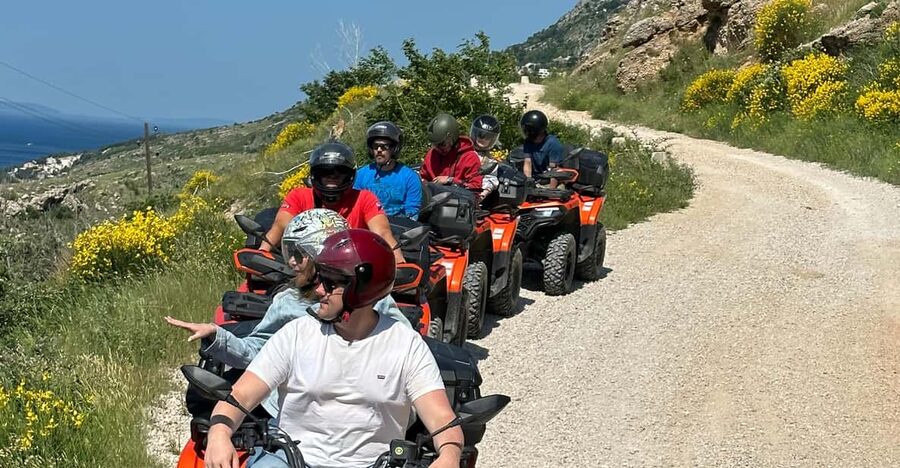 Omiš/Split Expedition: 65 km Quad Tour to Hidden Waterfalls - Old Mimice and the stone sculpture park