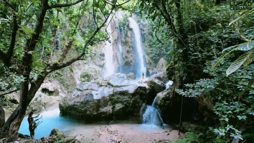 Oslob: Whale Sharks, Inambakan Falls & Moalboal Sardines - Inambakan Falls gives you a needed reset