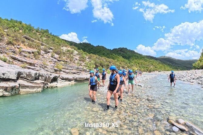 Osumi Canyon Swim, Float, Explore & Bogove Waterfall - Lunch between the waterfall and the canyon