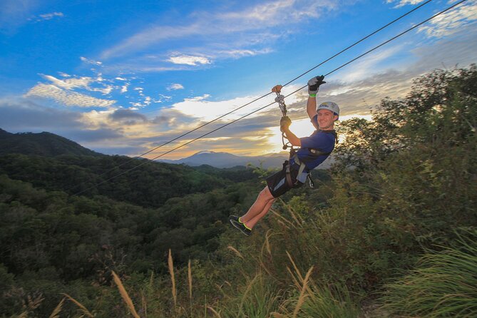 Outdoor Ziplining, Waterfalls & Speed boat in Puerto Vallarta - Ziplines, bridges, and the roller-coaster section