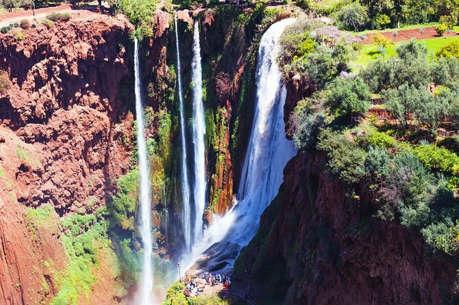 Ouzoud Waterfalls Full Day Trip From Marrakech - First views of Ouzoud Waterfalls