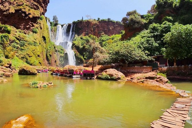 Ouzoud Waterfalls Guided Hike and Boat Trip from Marrakech - Monkeys, olive groves, and Berber culture