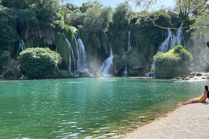 Over the Bridge to the Falls (Mostar) - The drive from Dubrovnik and the coffee break