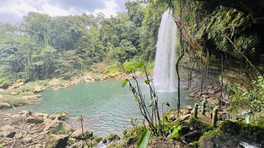Palenque: Palenque Ruins, Agua Azul Waterfalls and Misol-Ha - Agua Azul: the longest stop of the day
