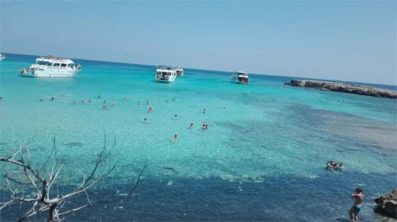 Paphos: Akamas, Waterfalls & Blue Lagoon of Aphrodite Tour - Blue Lagoon: beautiful water, limited clock