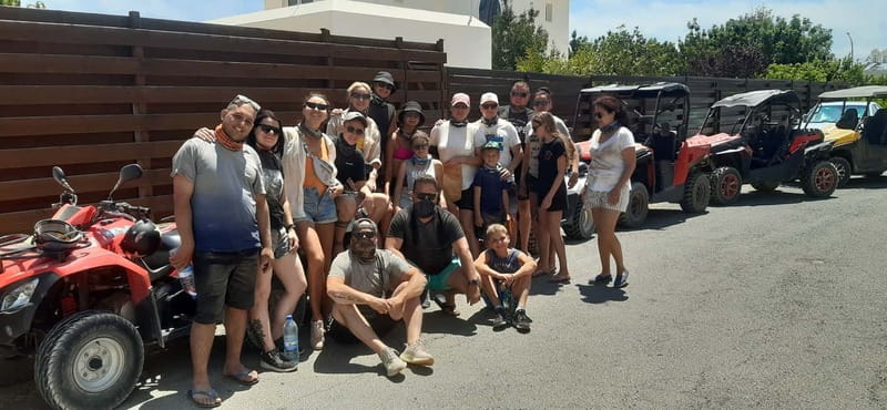 Paphos: Buggy Tour Akamas incl and Adonis Falls - Sea Caves: a quick coastal introduction