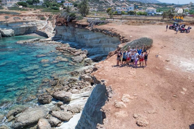 Paphos: Buggy Tour Akamas incl and Adonis Falls - Lara Bay: your best chance for a proper swim