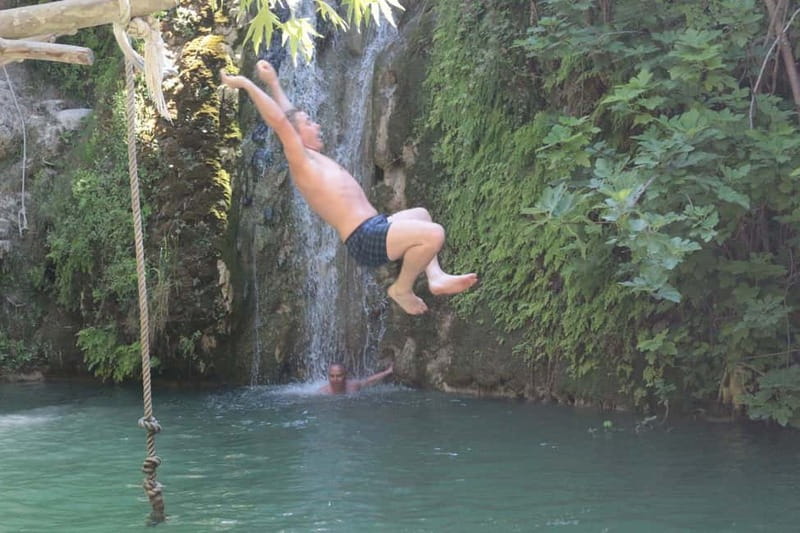 Paphos: Buggy Tour Akamas incl and Adonis Falls - Adonis Baths: cold water and a short walk