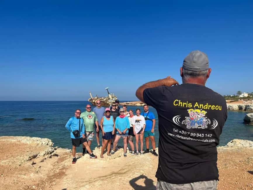 Paphos: Buggy Tour Akamas incl and Adonis Falls - Starting at Peyia and getting ready to ride