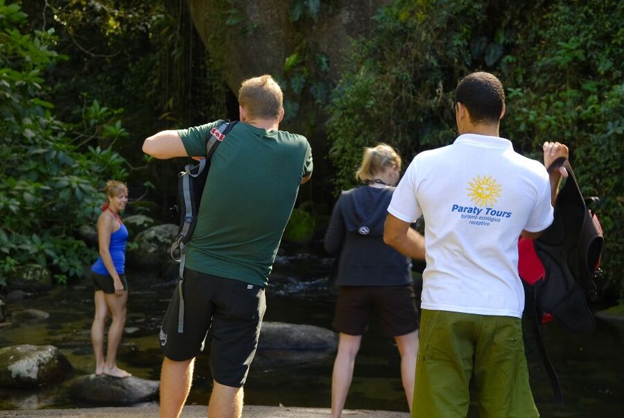 Paraty: Jungle Waterfalls and Cachaça Distillery Jeep Tour - Poço do Tarzan for a cold-water swim
