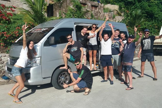 Pepper's Choice : Waterfalls, Sulphur Spa & Black Sand Beach - Mero Beach: volcanic sand and a practical lunch break