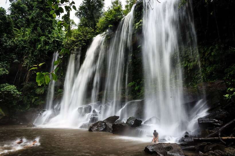 Phnom Kulen Waterfall & the Sacred 1000 Lingas (with Lunch) - The 1.5-hour ride from Siem Reap