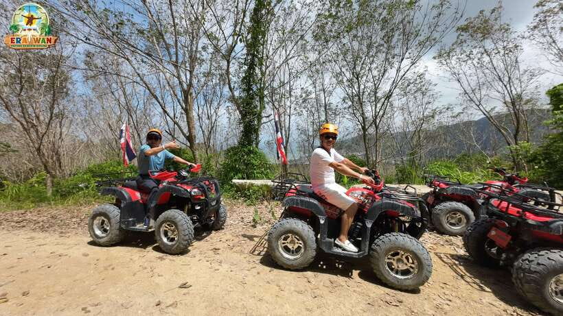 Phuket: Zipline Adventure Ocean Views in Patong & Transfer - The zipline, platforms, and sea views