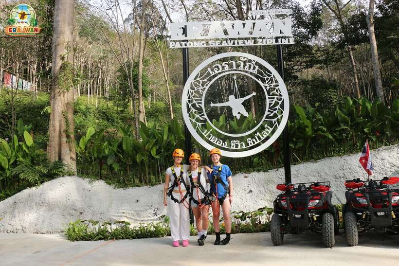 Phuket: Zipline Adventure Ocean Views in Patong & Transfer - A simple finish with drinks and fruit