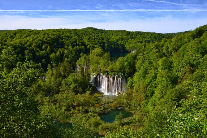 Plitvice Lakes National Park Admission Ticket - Kozjak Lake and the electric boat