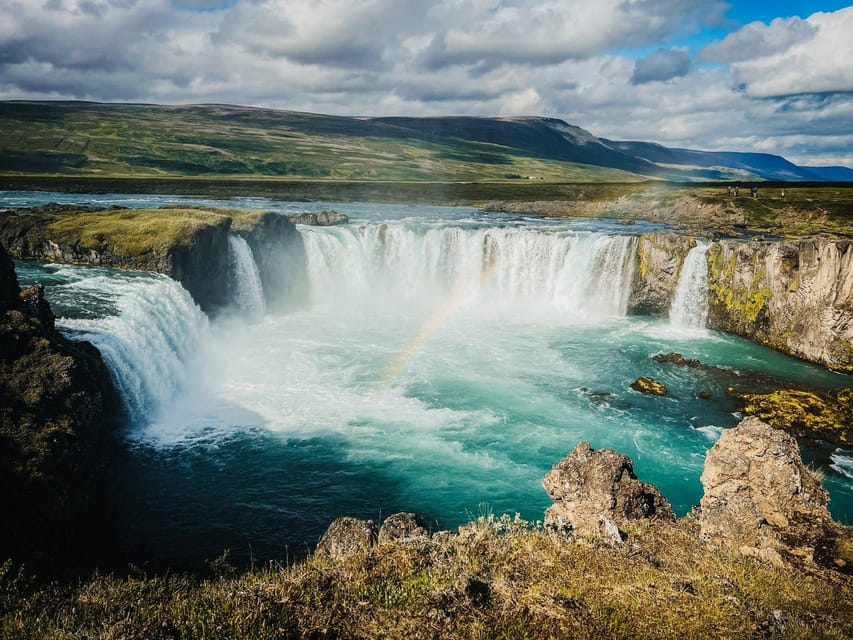 Port Akureyri: Godafoss Waterfall, Myvatn and Dettifoss - Skútustaðagígar and the strange shape of pseudo craters