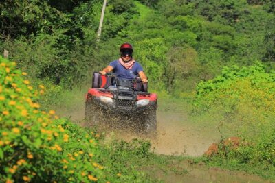Private ATV tour with waterfall and Tequila tasting