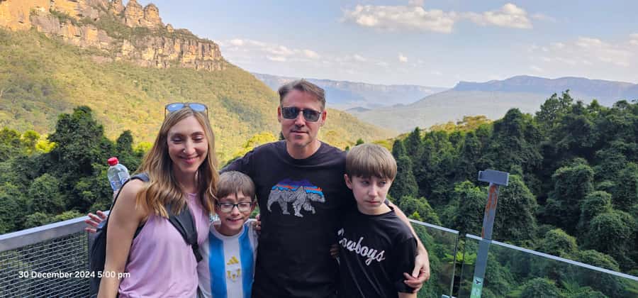 Private Blue Mountains, Scenic World & Wentworth Falls Tour - Katoomba Falls and the shorter lookouts