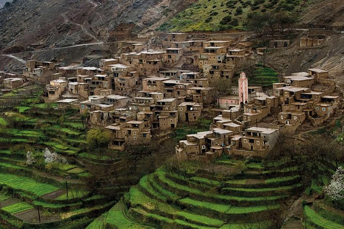 Private Day Atlas Mountains Waterfalls Ourika Berber villages - Key points at a glance