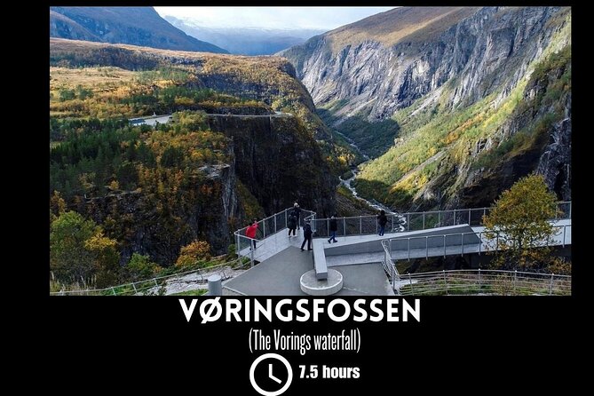 Private day tour to the Vorings Waterfall— Norway's most visited - The real prize: Vøringsfossen from Bergen