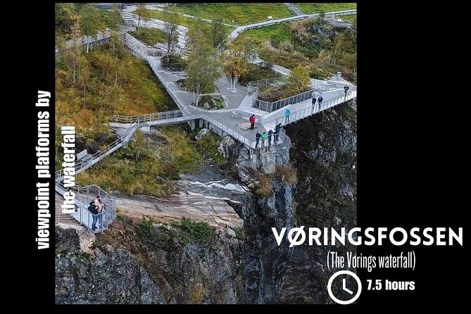 Private day tour to the Vorings Waterfall— Norway's most visited - Two ways to experience the waterfall