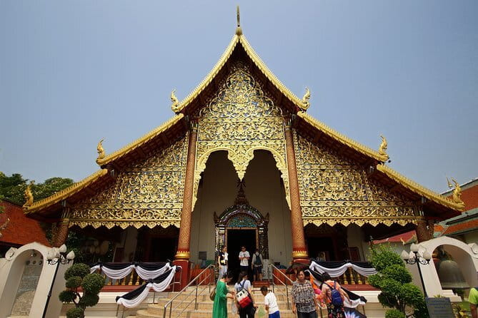 Private Doi Suthep Temple Handicraft Center and Sticky Waterfall - Doi Suthep and Chiang Mai from the viewing platform