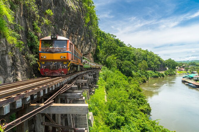 Private Kanchanaburi Erawan Waterfall&Thai-Burma Death Railway Tour from Bangkok - Don Rak War Cemetery and the cost of the railway