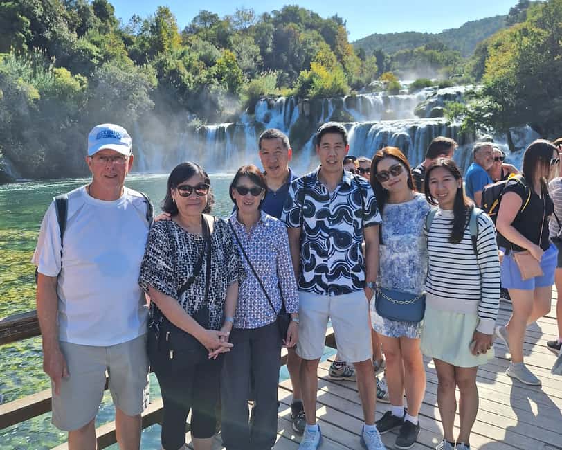 Private Krka falls tour from Split with Wine Tasting & Lunch - Key points to know before booking