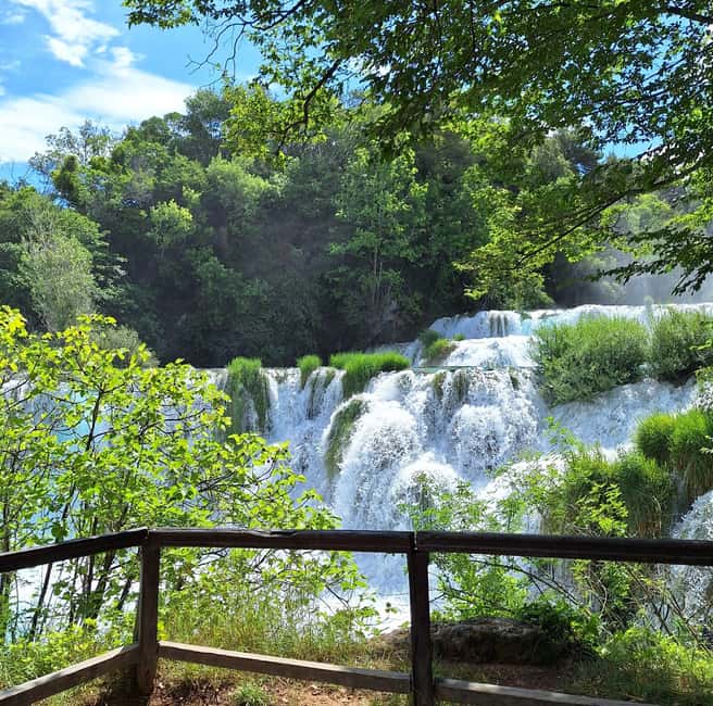 Private Krka falls tour from Split with Wine Tasting & Lunch - Driving from Split with Bruno