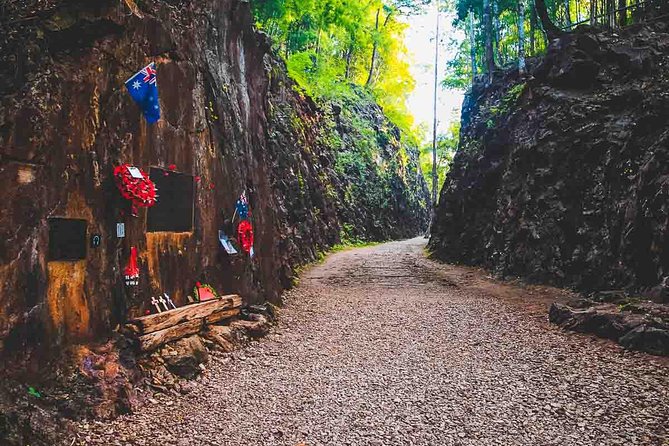 Private Tour: Death Railway, Hellfire Pass and Erawan Waterfall - River Kwai Bridge: a brief look at a famous site
