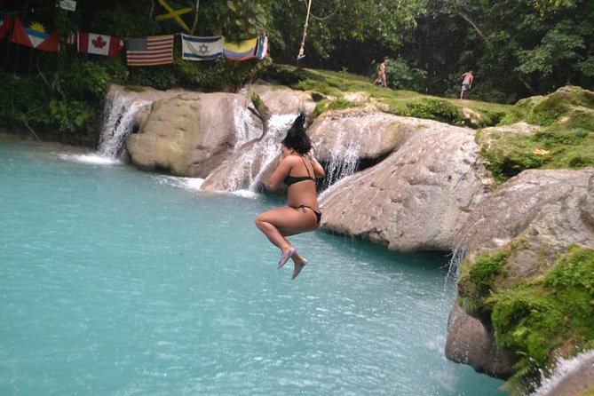 Private Tour From Ocho Rios To Blue Hole Secret Falls and Shopping - What the three-hour itinerary feels like