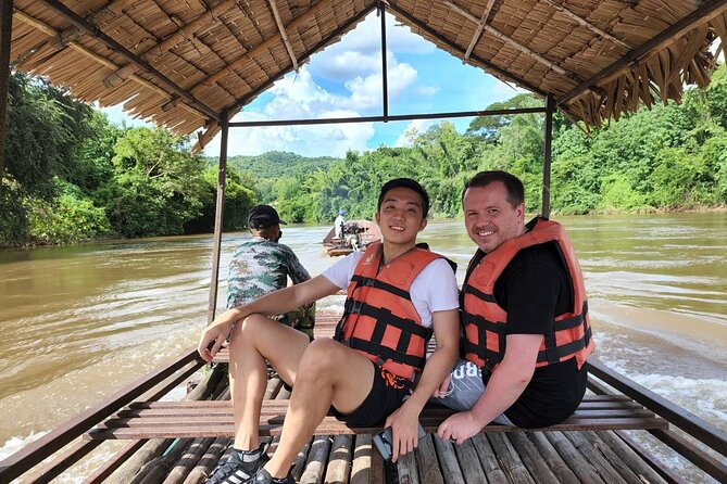 Private Tour: Kanchanaburi Erawan Waterfall Tour from Bangkok - What to expect from the bamboo rafting