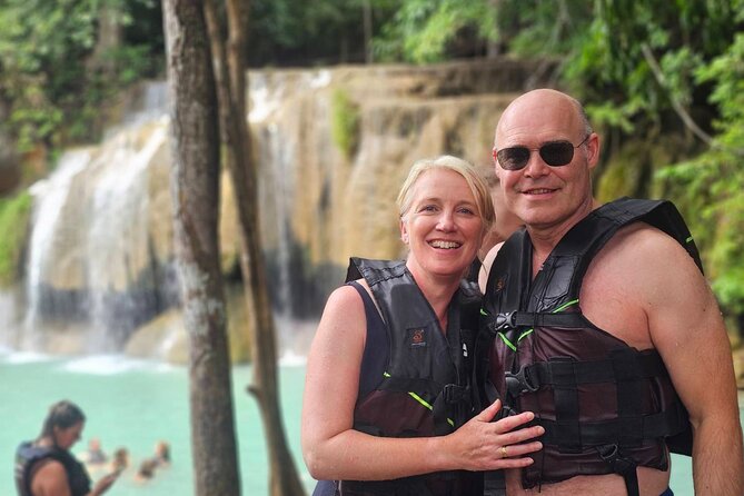 Private Tour to Erawan Waterfall and Boat Tour in Kanchanaburi - Lunch breaks up the waterfall visit