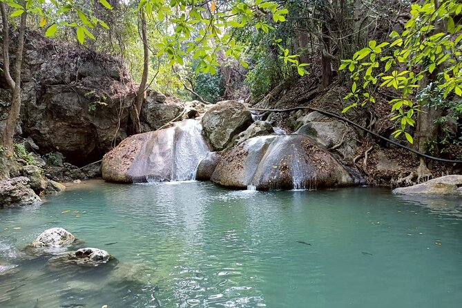 Private Tour to Erawan Waterfall and Boat Tour in Kanchanaburi - The Bridge on the River Kwai works best from the water