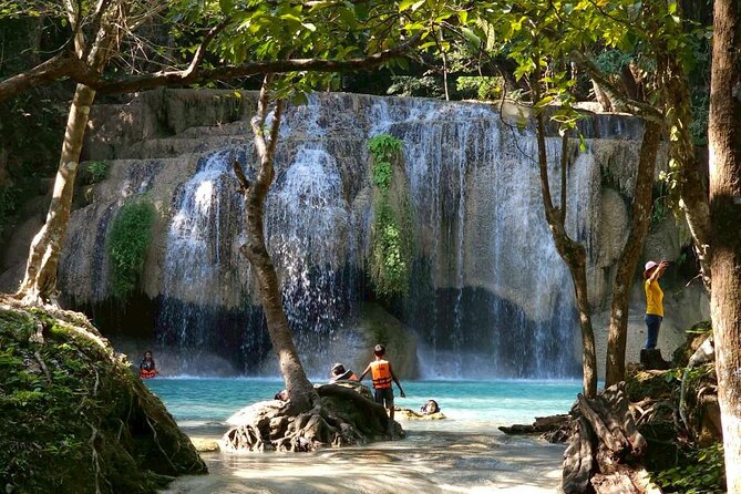 Private Tour to Erawan Waterfall and Boat Tour in Kanchanaburi - Phra That Si Mueang Kan offers a quiet pause