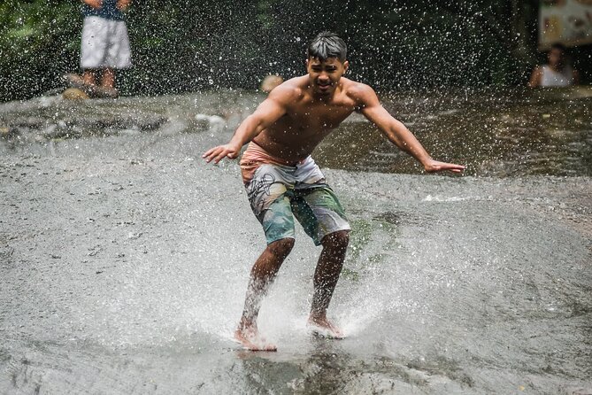 Private Waterfalls and Still Jeep 4x4 6hrs by Jango Paraty - Tobogã is the most playful waterfall stop