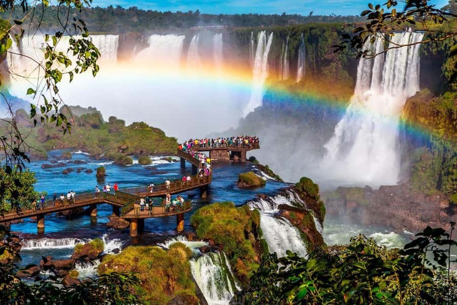 Puerto Iguazú: Brazilian Falls Half-Day Panoramic Tour - The rainforest shuttle saves your energy
