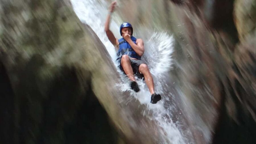 Puerto Plata: Damajagua Waterfalls Full-Day Adventure - Entering the limestone falls and natural pools