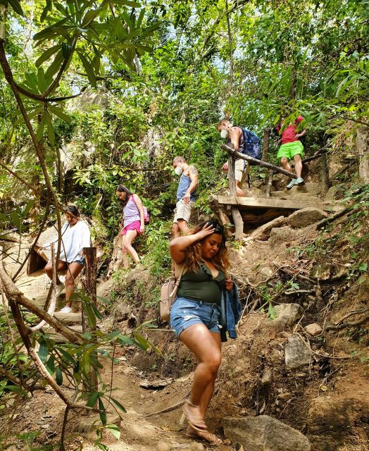 Puerto Vallarta: 4-Hour Jungle Hike and Waterfall Swim - The optional climb to more waterfalls and the bay view