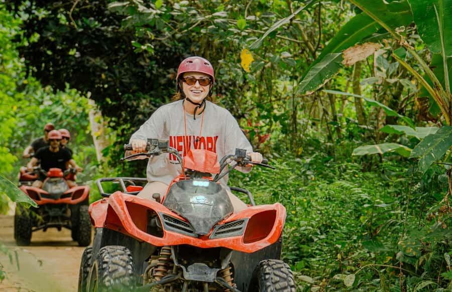 Quad Bike Bali With Tunnel & Waterfall Tour - The tunnel is the trip’s signature moment
