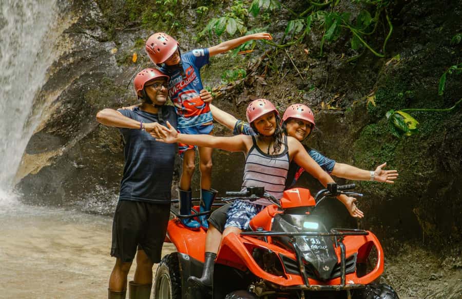 Quad Bike Bali With Tunnel & Waterfall Tour - Photos are useful, but protect your phone