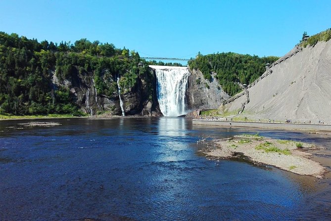 Quebec city & Montmorency Falls 1 Day Tour from Montreal - Montmorency Falls in a 50-minute visit