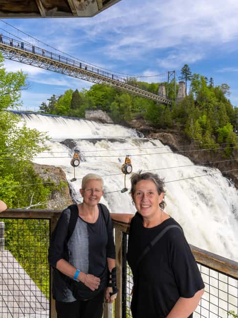 Quebec City: Montmorency Falls and Microbrewery eBike Tour - The Corridor du Littoral beside the St. Lawrence