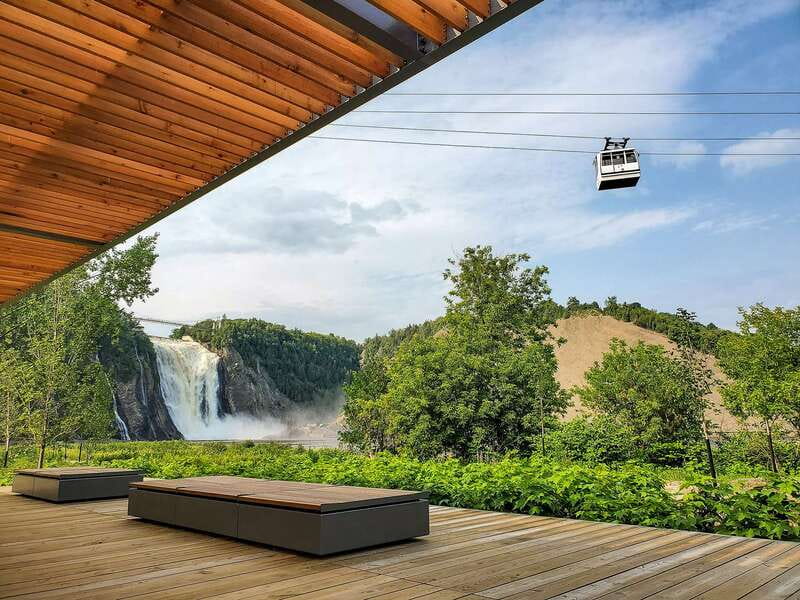 Quebec City: Montmorency Falls with Cable Car Ride - Ride the cable car for the easiest climb