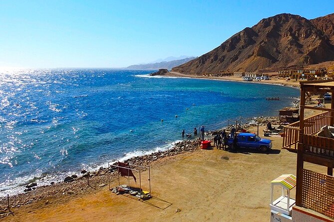 Ras Abu Gallum & Blue Hole Snorkel Safari by Jeep and camel - A 10-minute camel ride to the Blue Hole