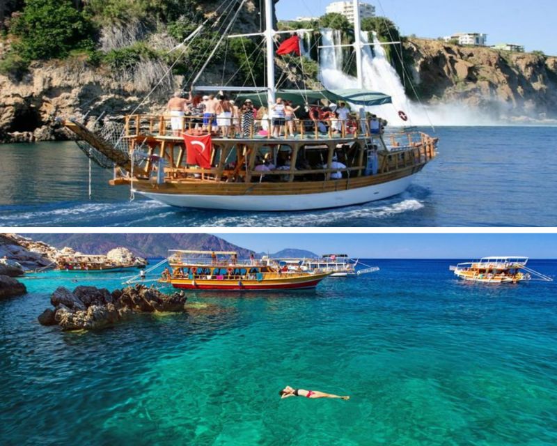 Relax Boat Tour in Antalya with Lunch, Swim & Waterfalls - The value of $53 per person